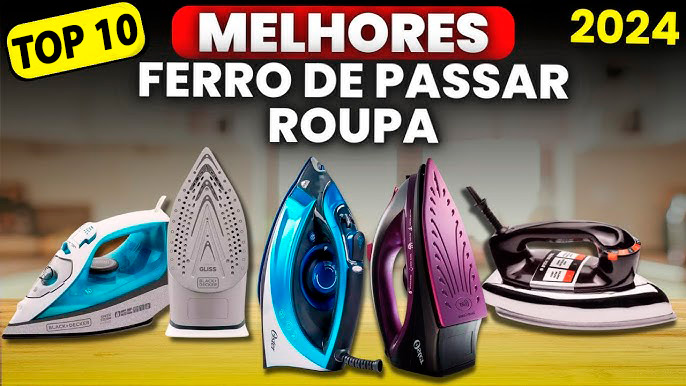 Top 10 Melhores Ferros de Passar Roupa (Novembro) (Black Friday)